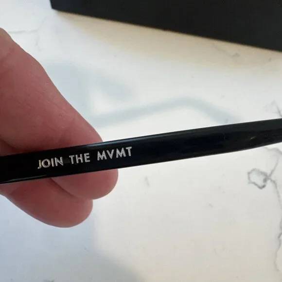 MVMT Reveler Blue Light Blocking Glasses w/ Case — AAAM-BLUE 57-17-145 — Black - Picture 5 of 10